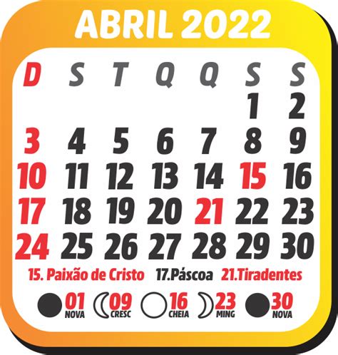 feriados de abril 2022